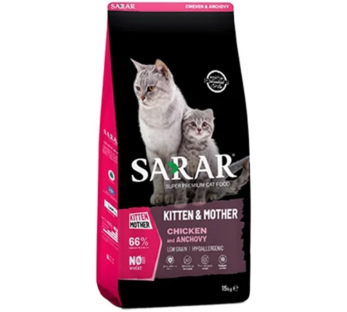 SARAR Cat Food Kitten Mother with Chicken & Anchovy 2 Kg