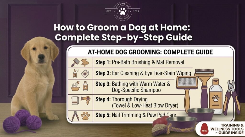 How to Groom a Dog at Home