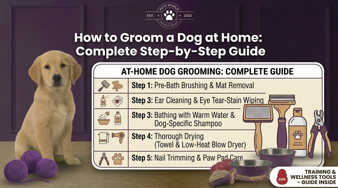 How to Groom a Dog at Home